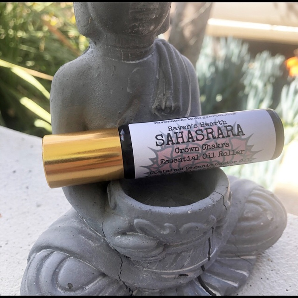 SAHASRARA Crown Chakra Essential Oil Roller